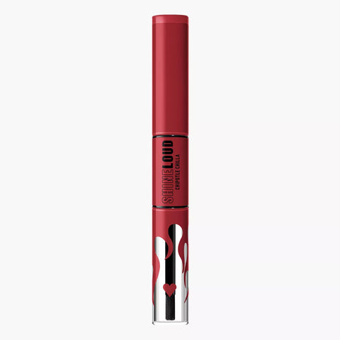 NYX Professional Makeup Shine Loud High-Shine Liquid Lipstick, 35 Rebal in Red Serrano