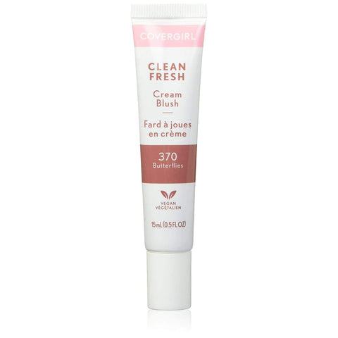 COVERGIRL Clean Fresh Cream Blush, 370 Butterflies