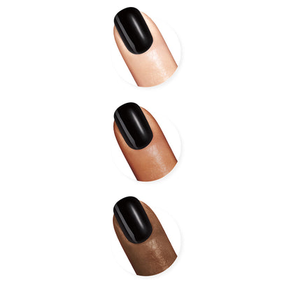 Sally Hansen Hard as Nails Xtreme Wear Nail Polish, 370 Black Out