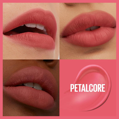 Maybelline Super Stay Teddy Tint Long Lasting Matte Lip Stain, 40 Petalcore