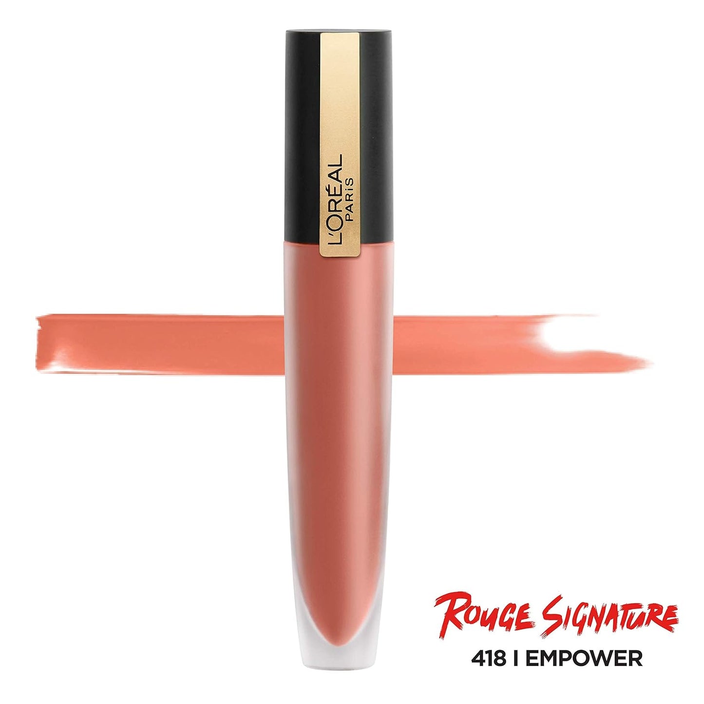 L’Oréal Paris Makeup Rouge Signature Matte Lip Stain, 418 I Empower