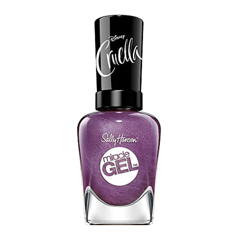 Sally Hansen Miracle Gel x Cruella Collection Nail Polish, 863 Fame & Fortune