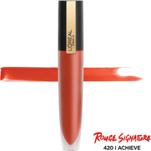 L’Oréal Paris Makeup Rouge Signature Matte Lip Stain, 420 I Achieve
