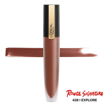 L’Oréal Paris Makeup Rouge Signature Matte Lip Stain, 428 I Explore