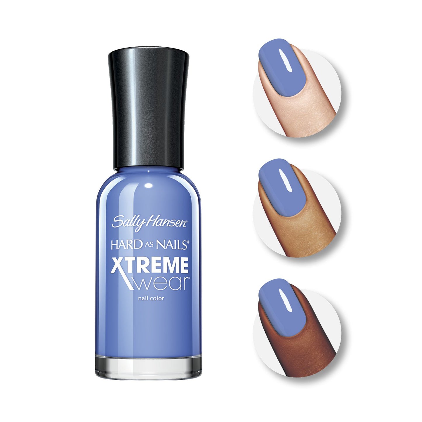 Sally Hansen Hard as Nails Xtreme Wear Nail Polish, 430 Royal Hue
