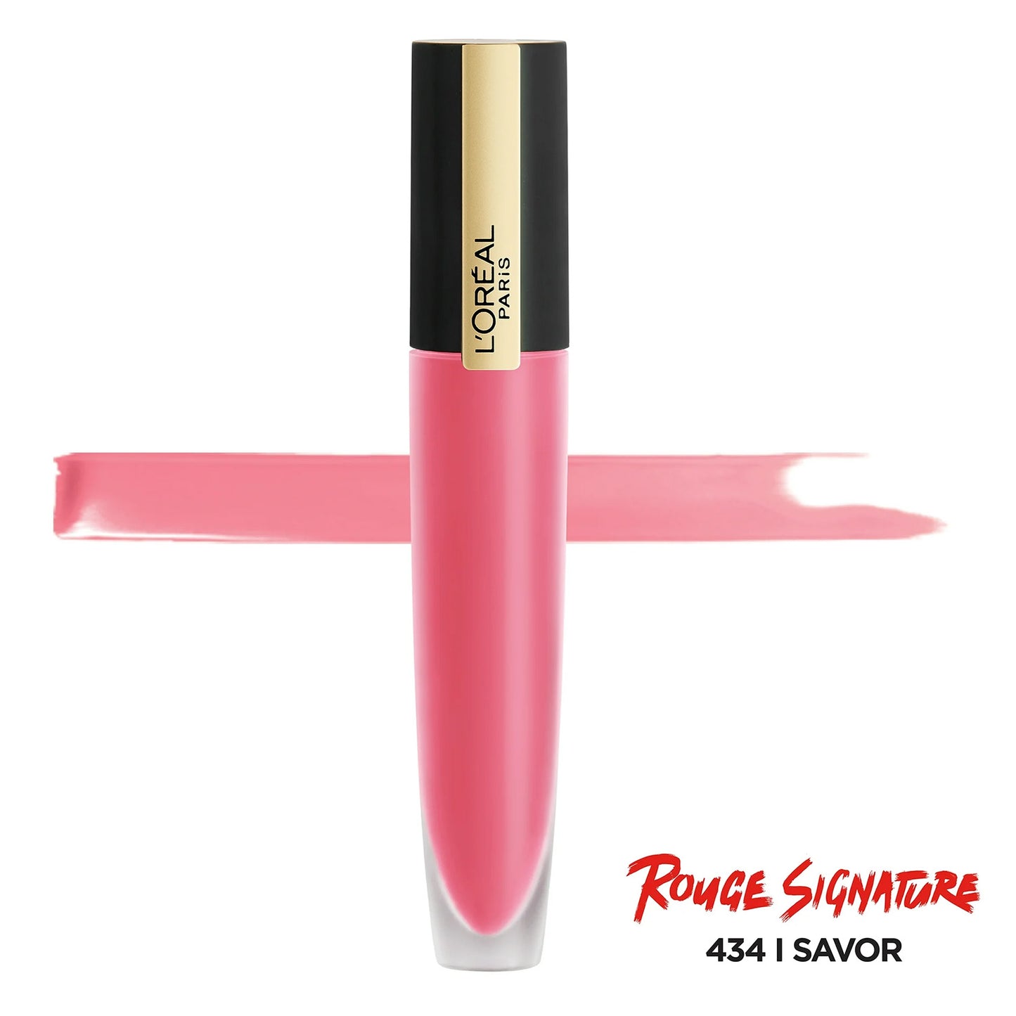 L’Oréal Paris Makeup Rouge Signature Matte Lip Stain, 434 I Savor