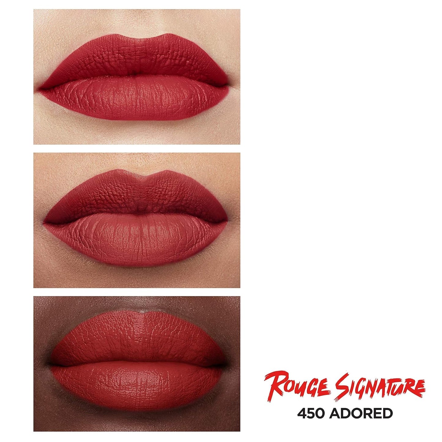 L’Oréal Paris Makeup Rouge Signature Matte Lip Stain, 450 Adored