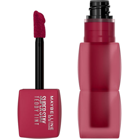 Maybelline Super Stay Teddy Tint Long Lasting Matte Lip Stain, 50 Wild at Heart