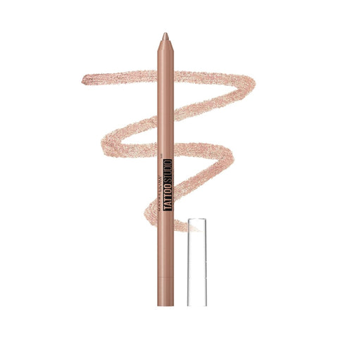 Maybelline New York Tattoo Studio Long Lasting Sharpenable Eyeliner Pencil, Rose Quartz 0.04 oz