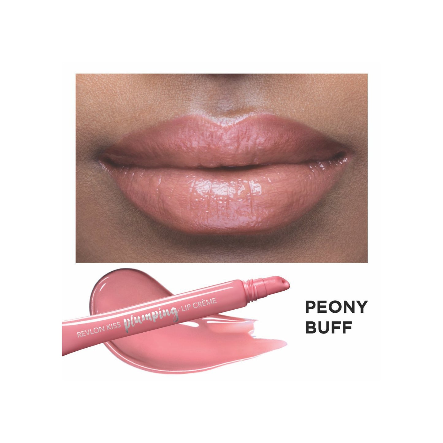 Revlon Kiss Plumping Lip Crème, 530 Peony Buff