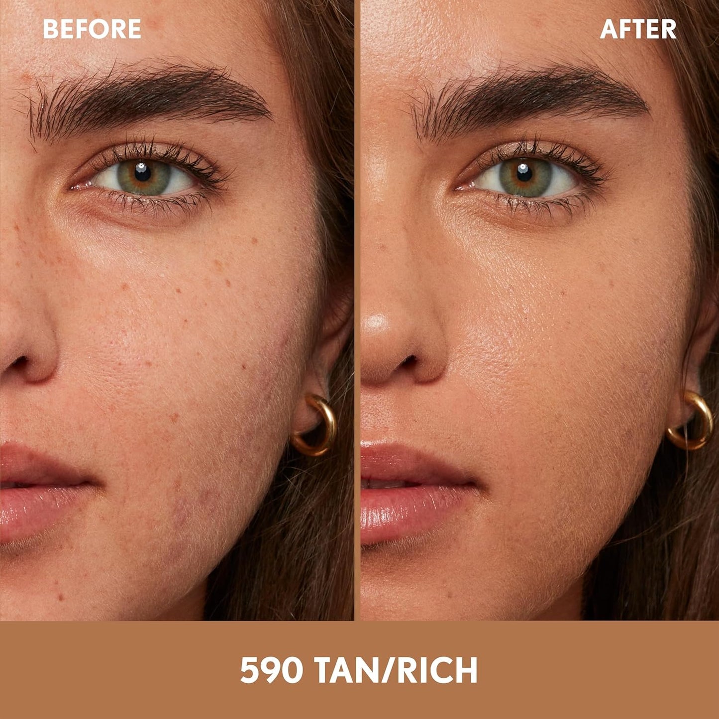 COVERGIRL Clean Fresh Skin Milk Foundation, 590 Tan/Rich