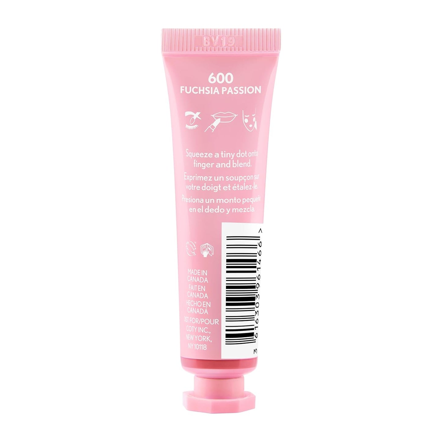 COVERGIRL Clean Fresh All Over Dewy Tint, 600 Fuchsia Passion