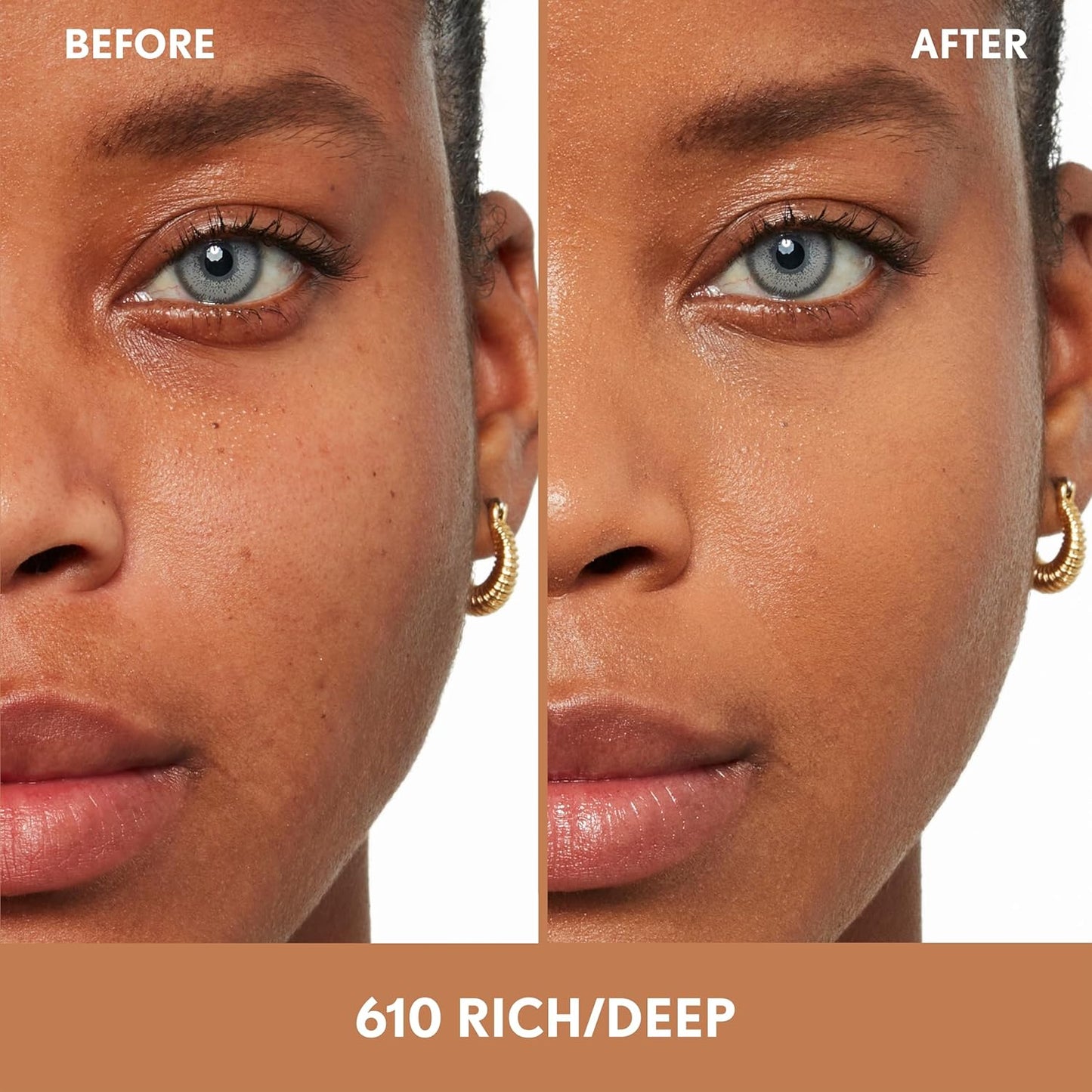 COVERGIRL Clean Fresh Skin Milk Foundation, 610 Rich/Deep