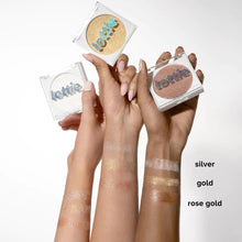 Lottie London Diamond Bounce Ultra-fine Gel-powder Highlighter, Rose Gold