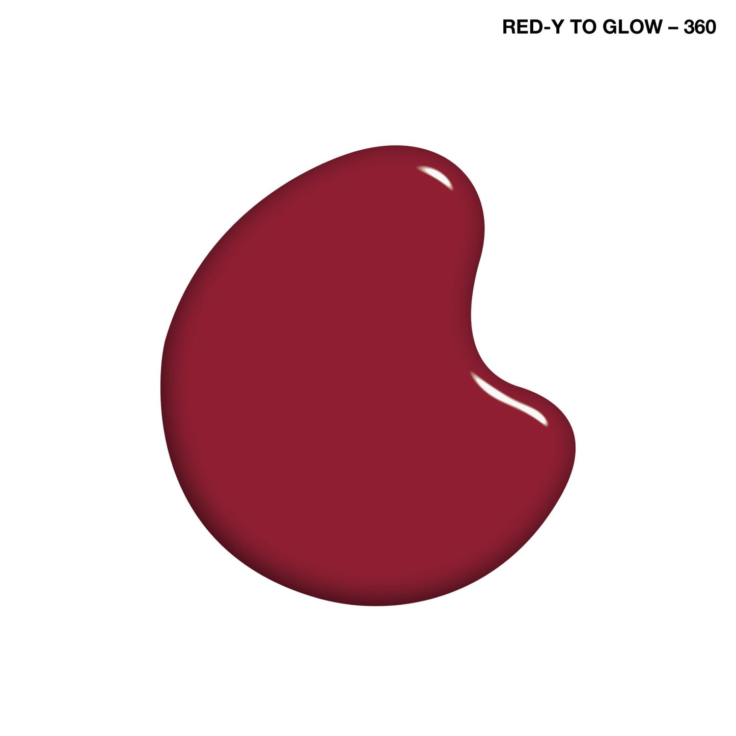 Sally Hansen Color Therapy Nail Polish, 360 Red-y to Glow