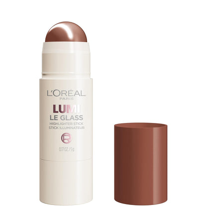 L'Oreal Paris Lumi Le Glass Highlighter Stick, 625 Glassy Sunset Amour