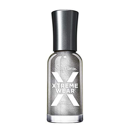 Sally Hansen Hard as Nails Xtreme Wear Nail Polish, 625 Silver Storm