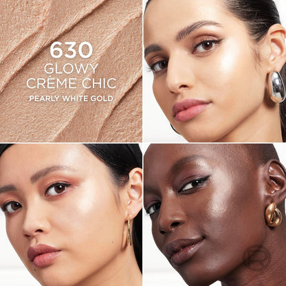 L'Oreal Paris Lumi Le Glass Highlighter Stick, 630 Glowy Creme Chic
