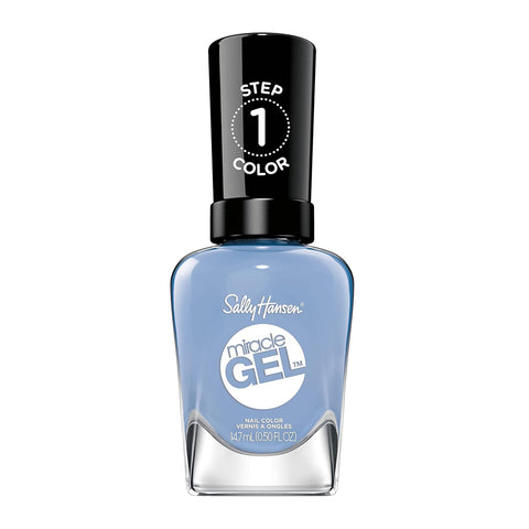 Sally Hansen Miracle Gel x Cozy Chic Collection Nail Polish, 638 Comfy Co-sea