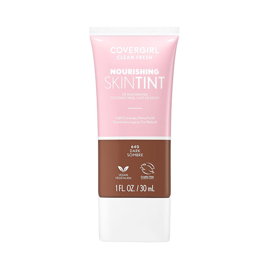 COVERGIRL Clean Fresh Skin Milk Foundation, 640 Dark