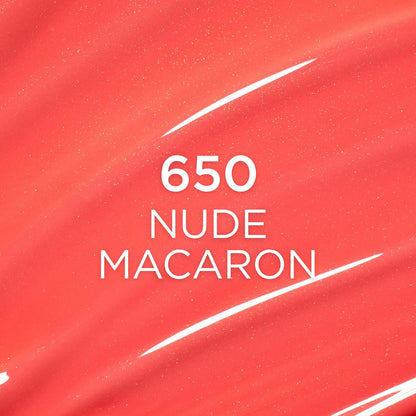 L'Oreal Paris Plump Ambition Hyaluron Lip Oil, 650 Nude Macaron
