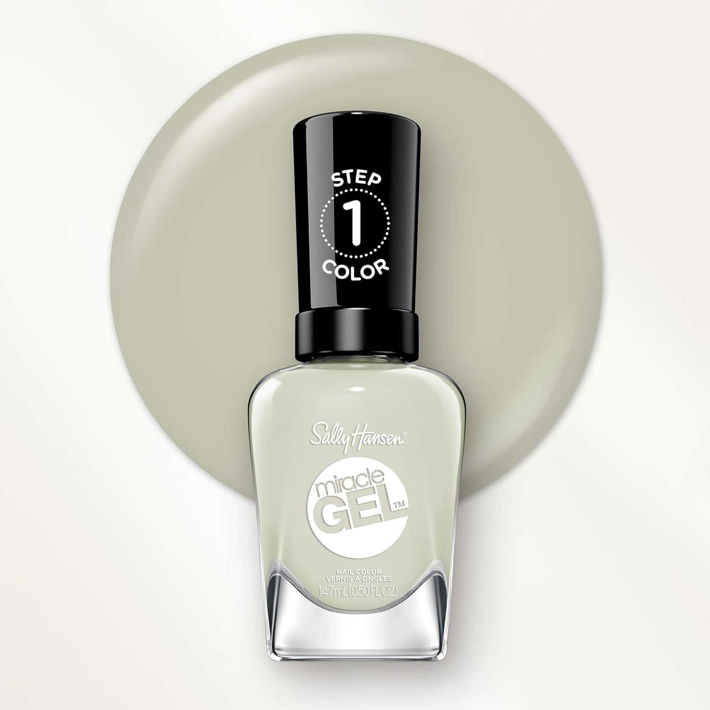 Sally Hansen Miracle Gel x Cozy Chic Collection Nail Polish, 677 Blanket Statemint