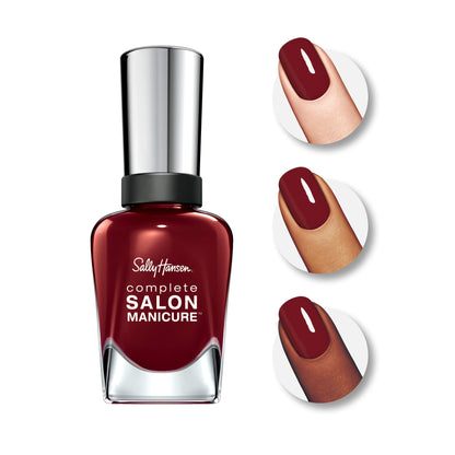 Sally Hansen Complete Salon Manicure Nail Color, 418 Society Ruler