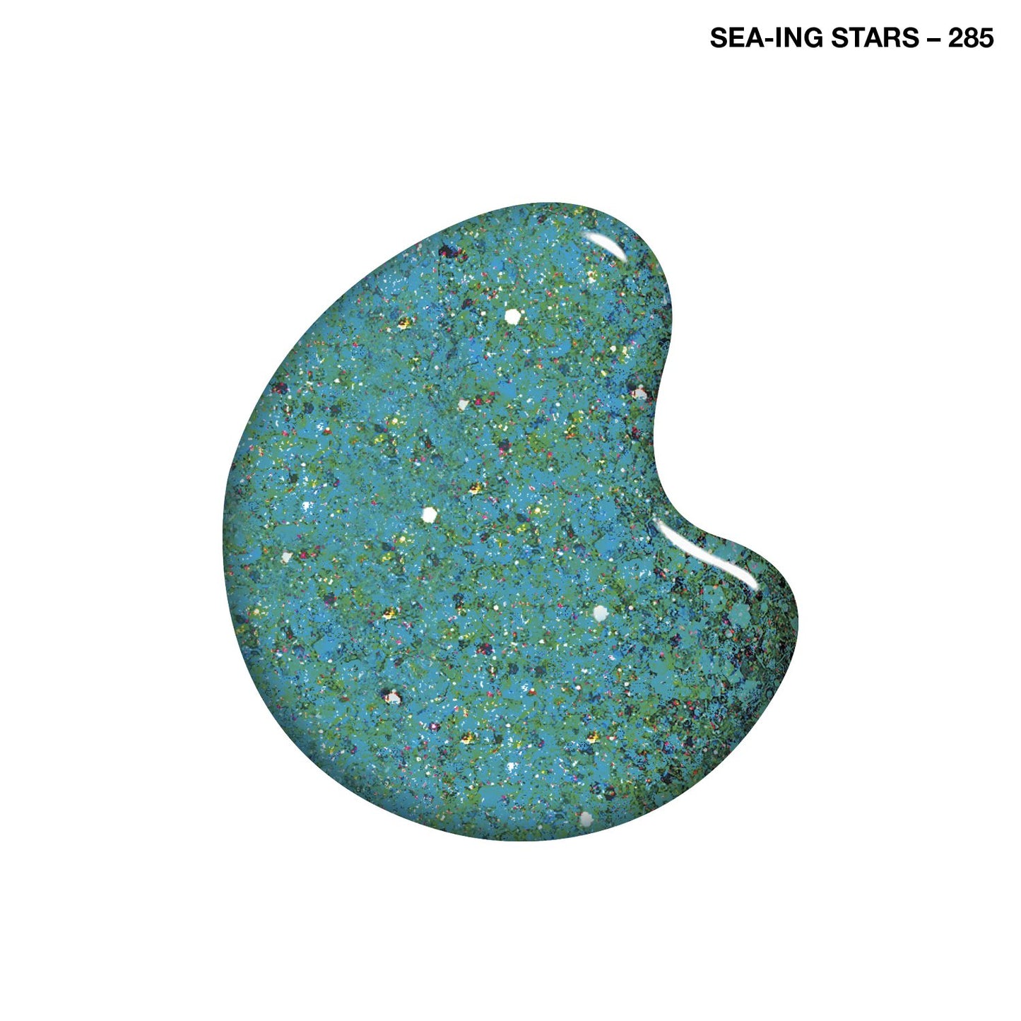 Sally Hansen Hard as Nails Xtreme Wear Nail Polish, 285 Sea-ing Stars