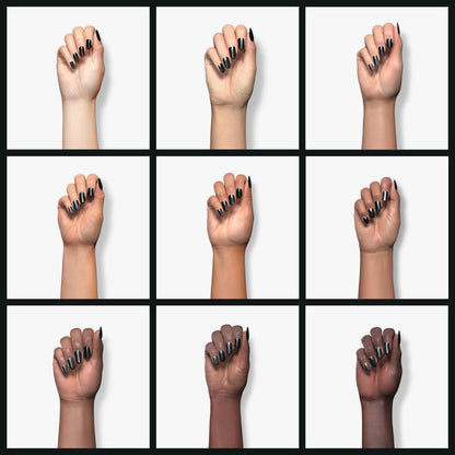 Sally Hansen Complete Salon Manicure Nail Color, 016 To the Moon and Black