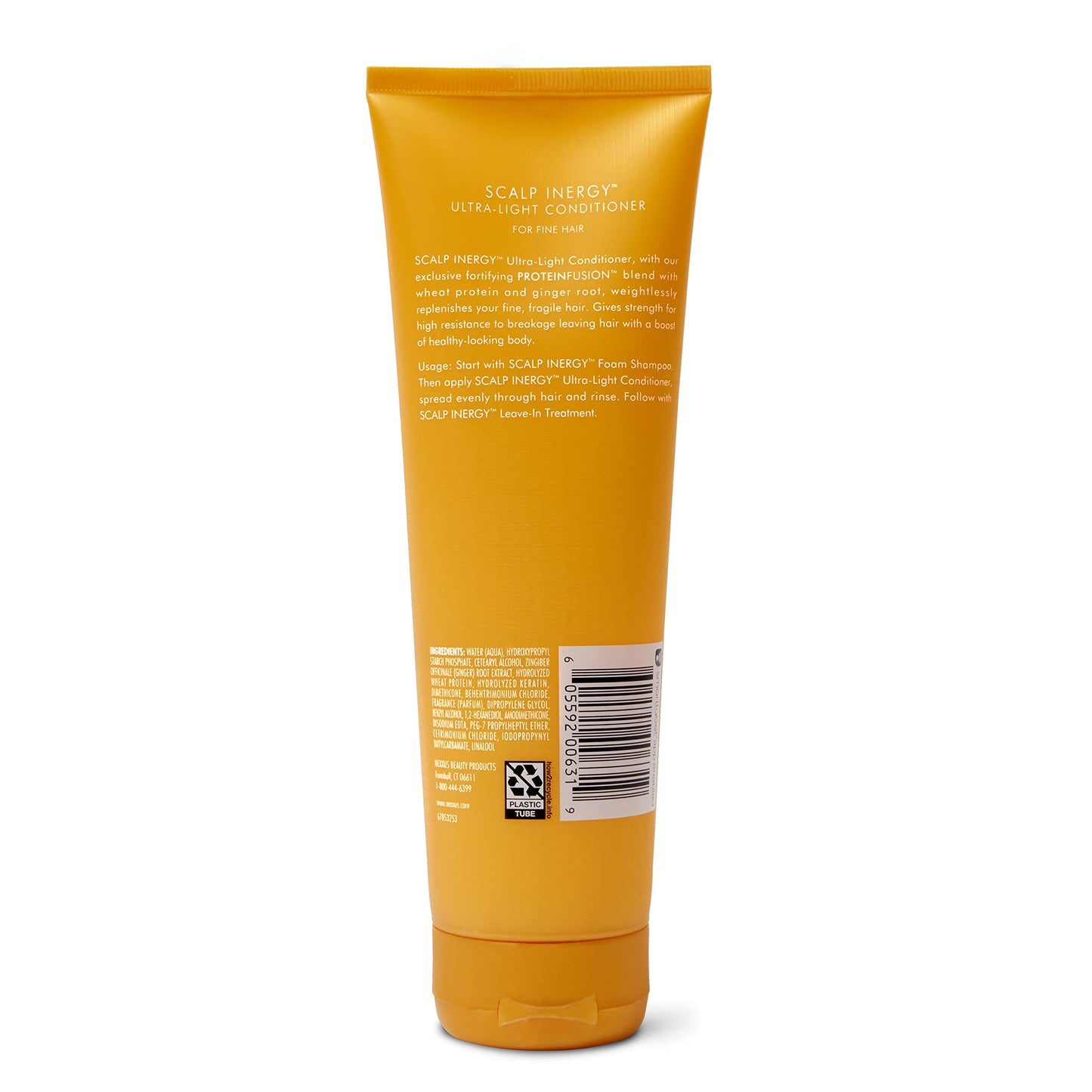 Nexxus Scalp Inergy Ultra-Light Conditioner For Volume, Lightweight Clarifying 8.5 Oz