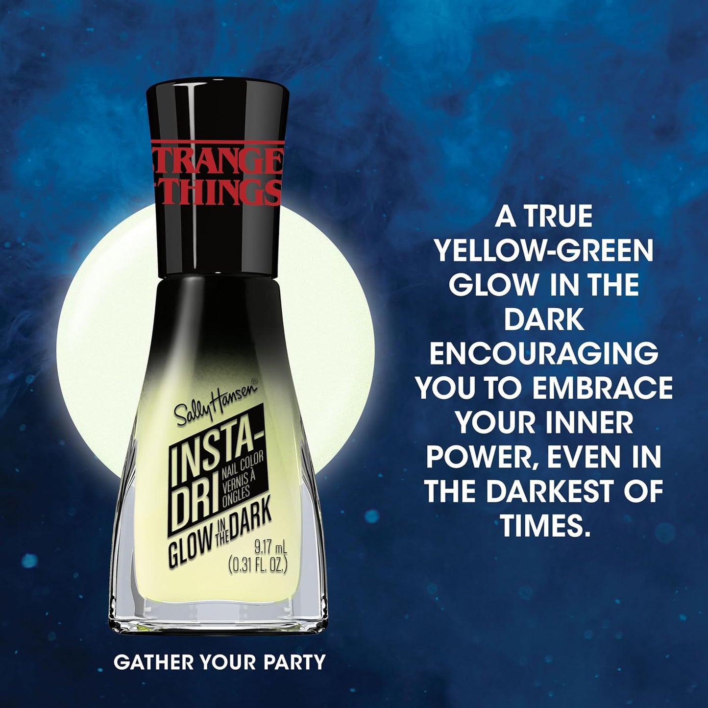 Sally Hansen Insta-Dri x Stranger Things Collection Nail Polish, 748 Gather Your Party