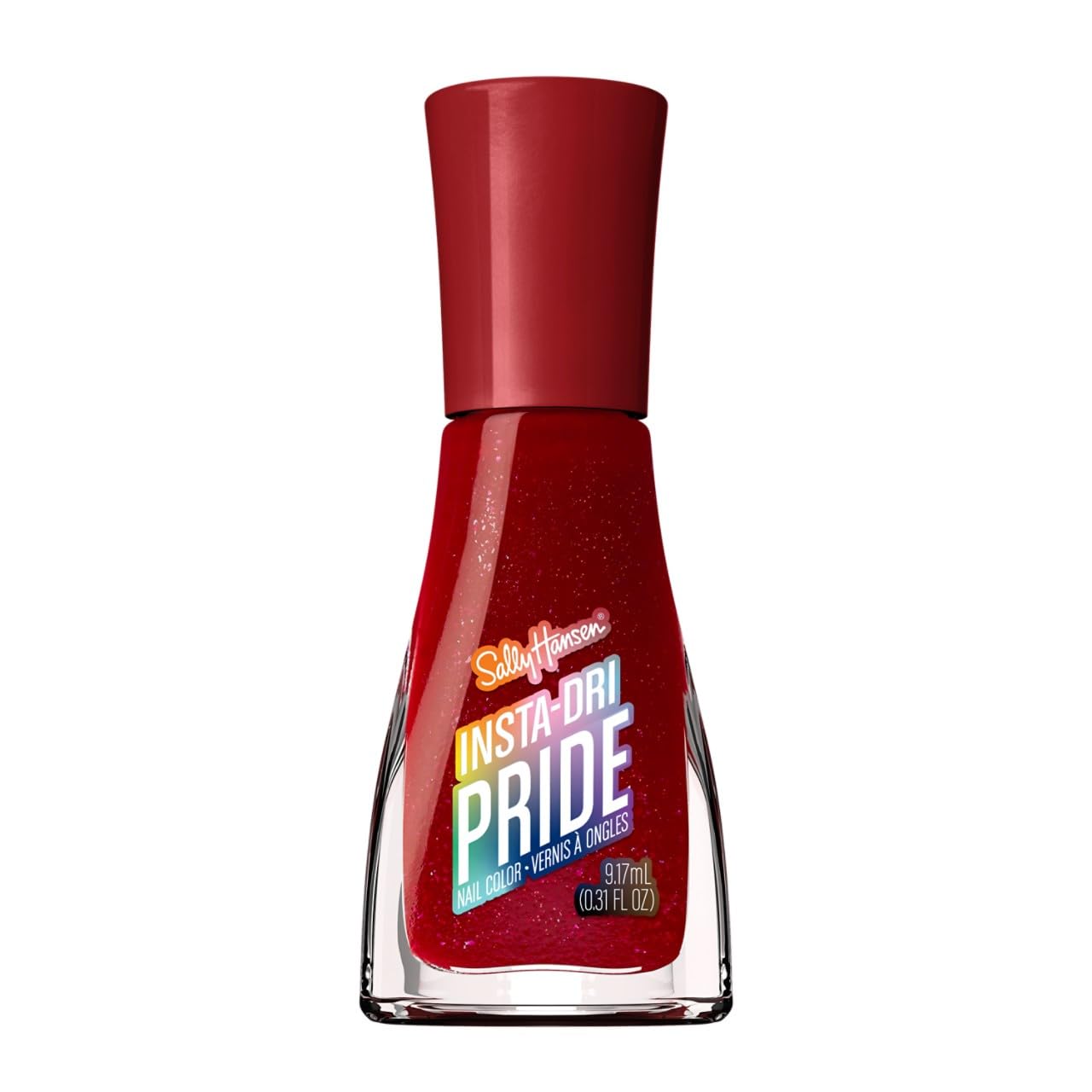 Sally Hansen Insta-Dri x PRIDE 2025 Collection Nail Polish, 769 Tot-ALLY Red