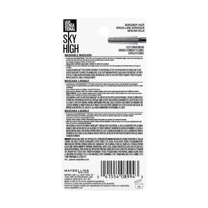 Maybelline Lash Sensational Sky High Washable Mascara, 793 Burgundy Haze