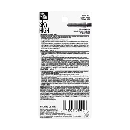 Maybelline Lash Sensational Sky High Washable Mascara, 797 Blue Mist