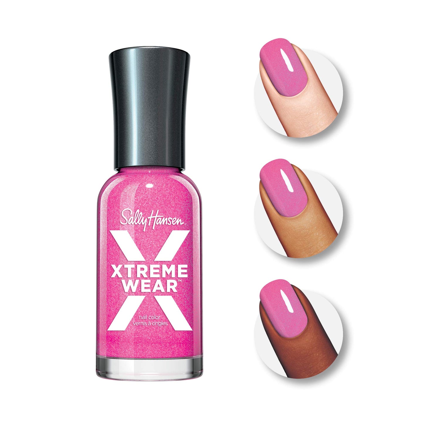 Sally Hansen Hard as Nails Xtreme Wear Nail Polish, 902 Total Flirt