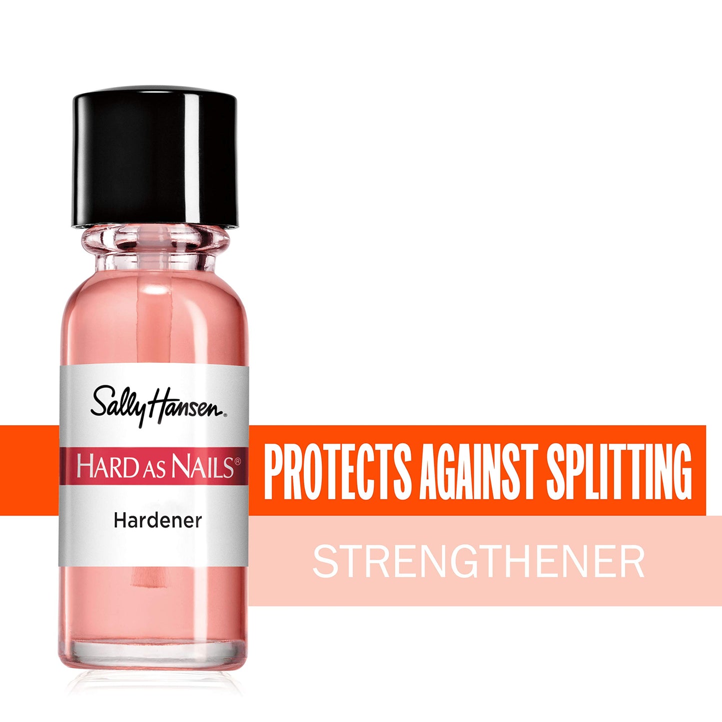 Sally Hansen Hard As Nails Natural Tint, Nail Strengthener, 45079 Hardener