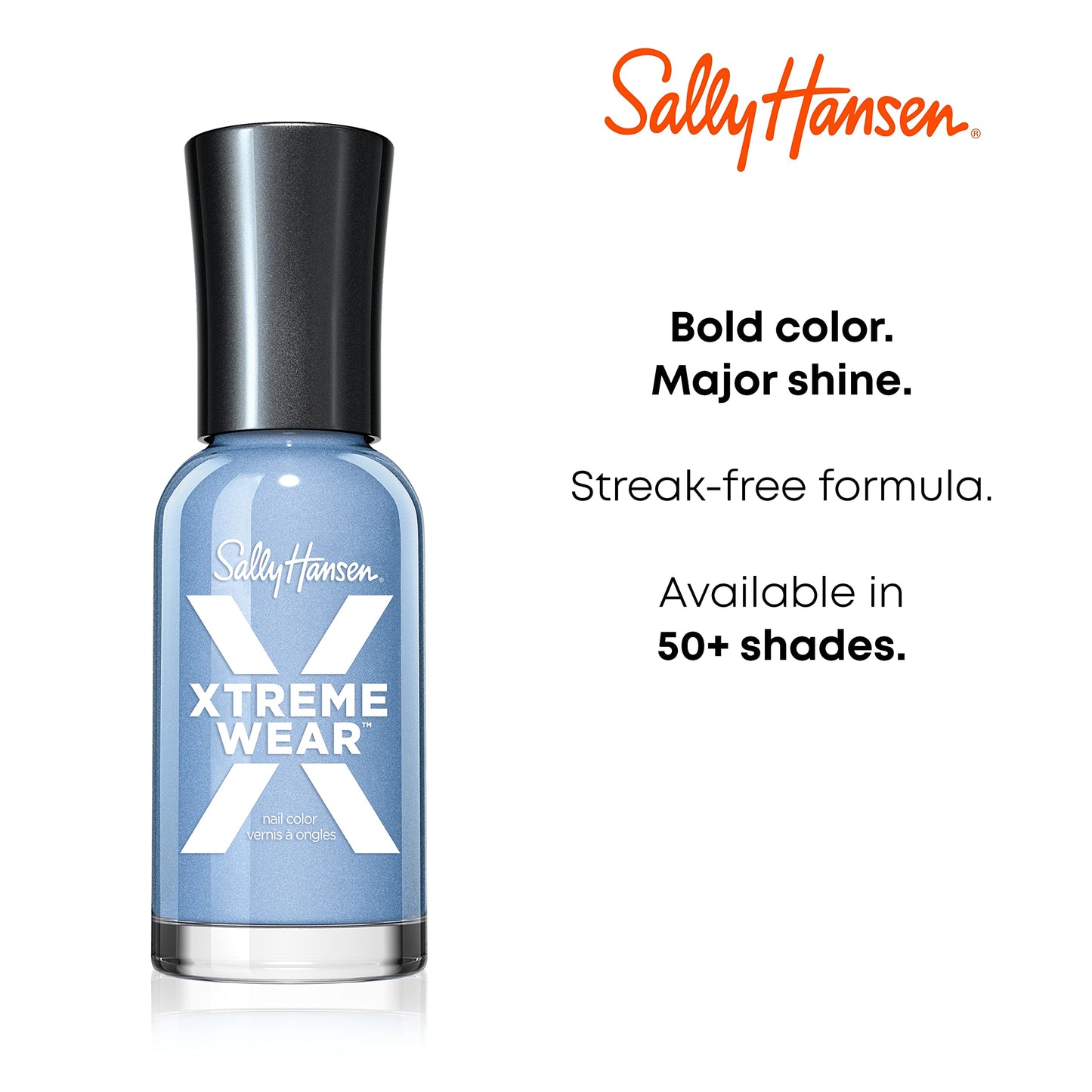 Sally Hansen Hard as Nails Xtreme Wear Nail Polish, 909 Vivid Violet