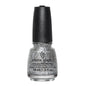 China Glaze Nail Lacquer with Hardeners, 1423 Silver of Sorts