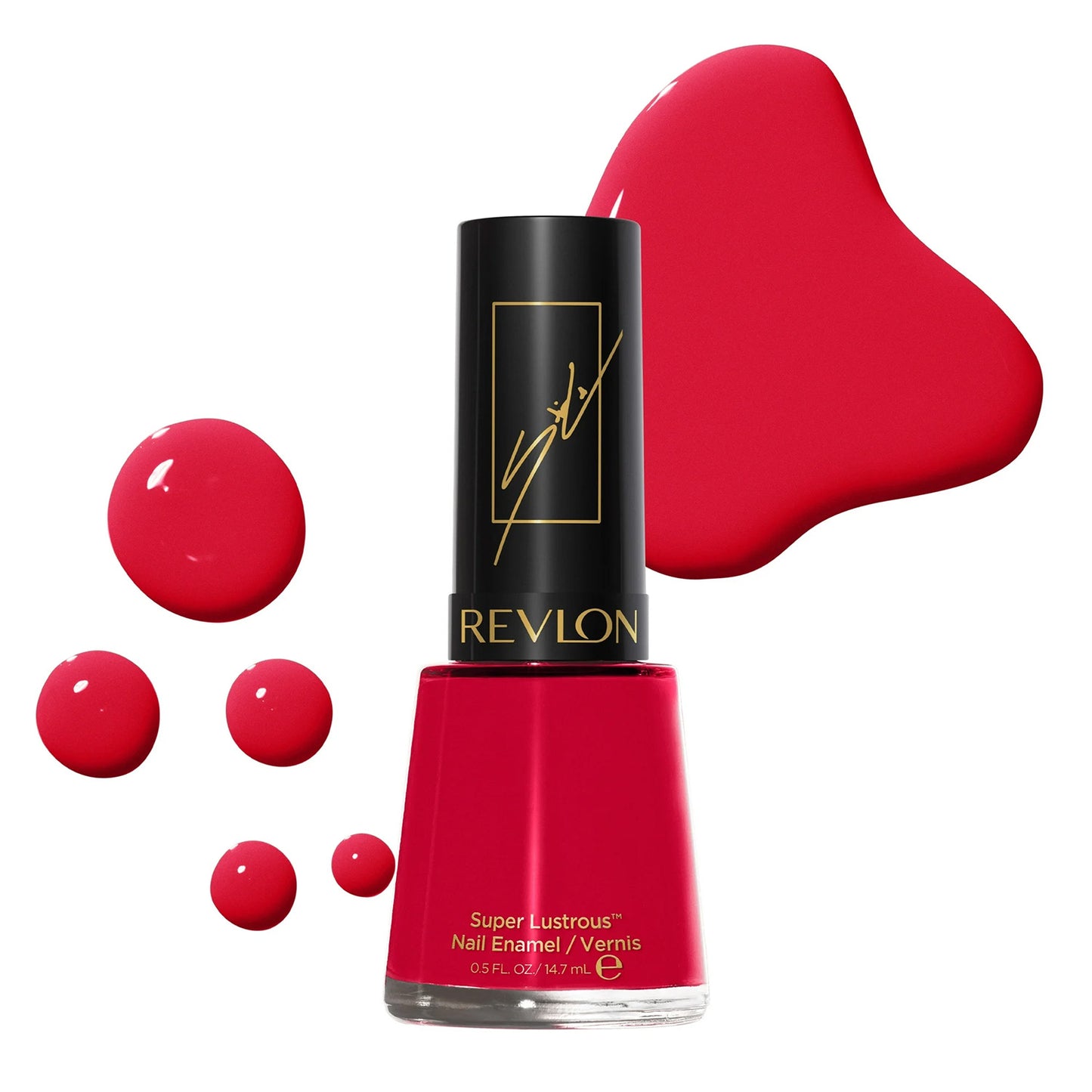 Revlon x Sofia Carson Super Lustrous Nail Enamel, 860 The Sofia Red