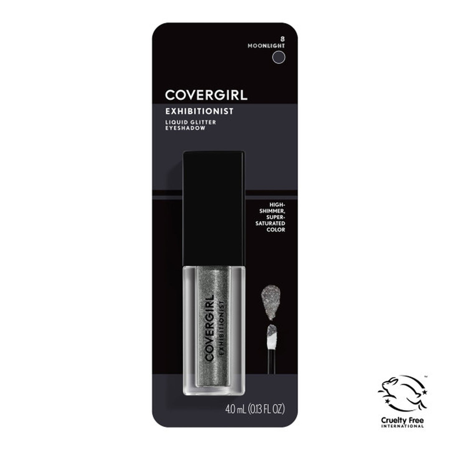CoverGirl Exhibitionist Liquid Glitter Eyeshadow, 8 Moonlight