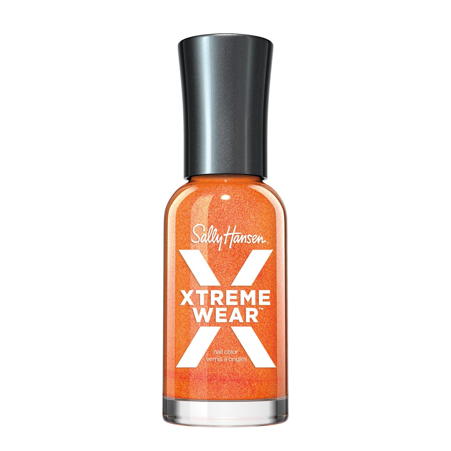 Sally Hansen Hard as Nails Xtreme Wear Nail Polish, 908 Tango-Rine