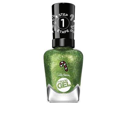 Sally Hansen Miracle Gel x Gingerbread Kisses Holiday Wishes Collection Nail Polish, 913 For Goodness Bakes