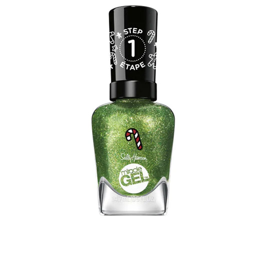 Sally Hansen Miracle Gel x Gingerbread Kisses Holiday Wishes Collection Nail Polish, 913 For Goodness Bakes