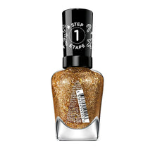 Sally Hansen Miracle Gel x Gingerbread Kisses Holiday Wishes Collection Nail Polish, 914 Less Bitter, More Glitter