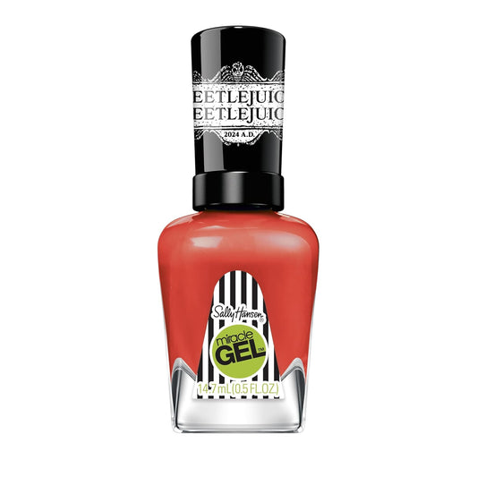 Sally Hansen Miracle Gel x BeetleJuice Collection Nail Polish, 927 Strange As Unusual