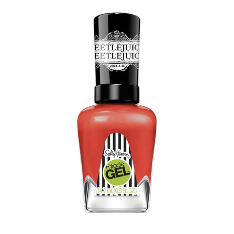 Sally Hansen Miracle Gel x BeetleJuice Collection Nail Polish, 927 Strange As Unusual