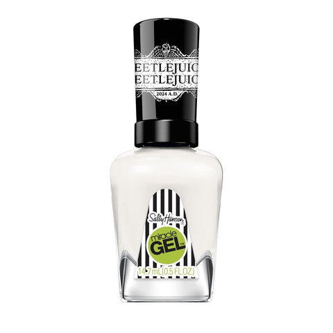 Sally Hansen Miracle Gel x BeetleJuice Collection Nail Polish, 928 Tombstone