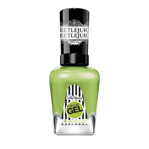 Sally Hansen Miracle Gel x BeetleJuice Collection Nail Polish,  930 Bio Exorcist