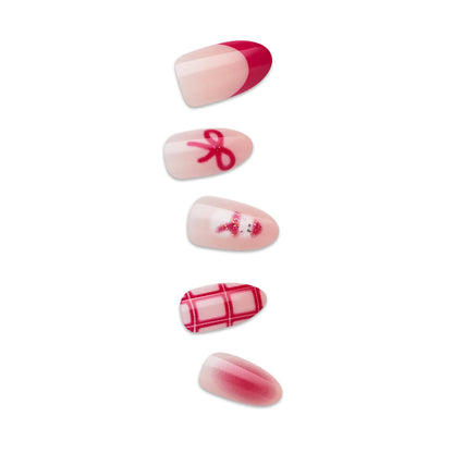 KISS imPRESS Press-On Holiday Nails, 93122 Yule Be Happy