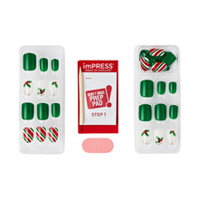 KISS imPRESS Press-On Holiday Nails, 93124 Festive Lights